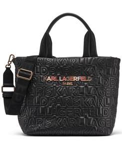 Сумка-тоут через плечо Voyage KARL LAGERFELD PARIS, Black Multi