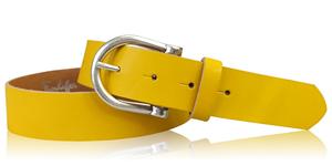 Кожаный ремень FRONHOFER, цвет Curry