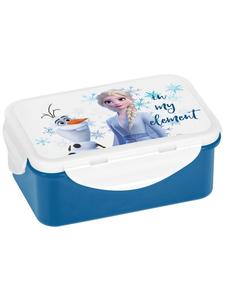 Geda Labels Ланч-бокс с изображением Эльзы и Олафа из мультфильма «Холодное сердце», синий, 16х10,5х6,5 см
