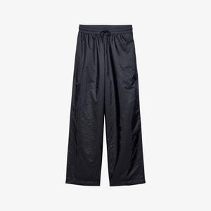 Легкие брюки свободного кроя из переработанного нейлона Prada, синий