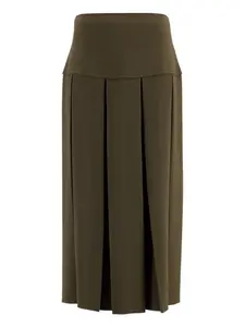 Плиссированная юбка миди Zeus+Dione, коричневый