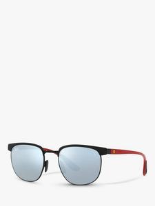 RB3698 Scuderia Ferrari унисекс квадратные солнцезащитные очки Ray-Ban