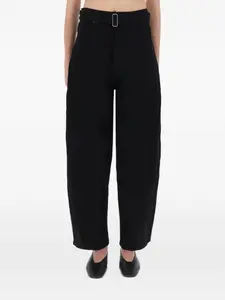 Брюки с поясом Studio Nicholson, черный