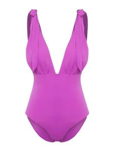 Треугольный купальник Trendyol, фиолетовый