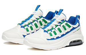 Кроссовки для тренировок Variety Training Collection для мужчин с низким верхом цвета слоновой кости, белого/синего/ярко-зеленого цвета Anta