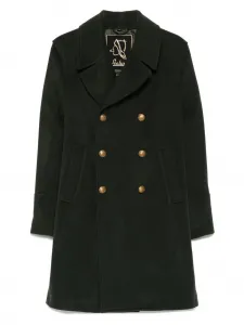 Двубортное пальто Genova Sealup, зеленый