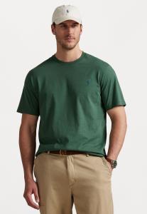 Футболка Polo Ralph Lauren Big & Tall JERSEY CREWNECK T-SHIRT, Washed Forest/Beige