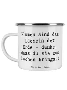 Кружка с надписью Florist Earth Smile на белом фоне Mr. & Mrs. Panda