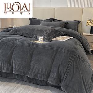 LUOLAI HOME Комплект постельного белья 1,8 м, 4 предмета: пододеяльник 200x230 см