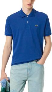 Lacoste мужская оригинальная поло из пике, France Blue