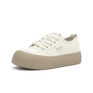 Slip Resistant Low Top Повседневные Туфли Женские GEMEIQ, Молочный Чай
