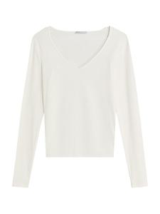 Рубашка Bershka, белый