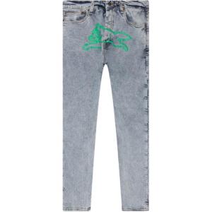 Ice Cream Джинсы унисекс светло-голубые