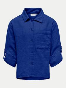Рубашка обычного кроя Thyra 15325764 Kids Only, синий