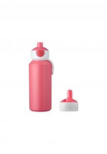 Розовая бутылка для напитков с крышкой-непроливайкой campus 400 мл Campus Mepal