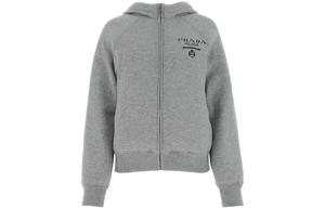 Толстовка женская серая Prada