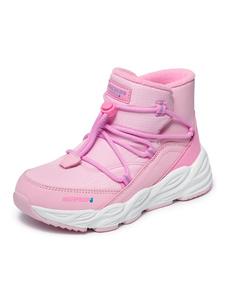 Кроссовки Low Turbo Tread-Winter Storm розового цвета Skechers