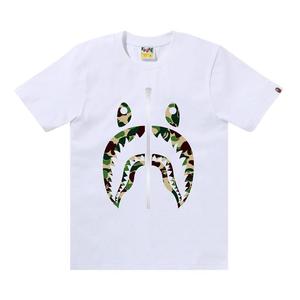 Футболка BAPE ABC Camo Shark Tee, белый