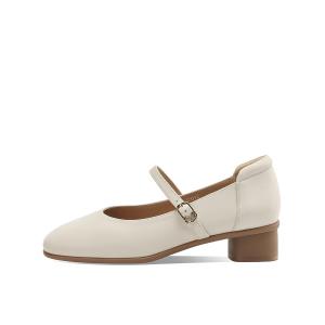 Туфли Мэри Джейн женские BOERDIQI, Ecru