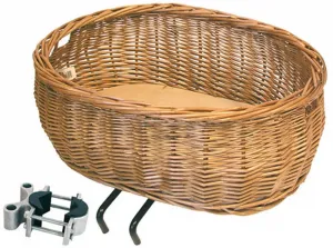 Велосипедная корзина Василий "Плетеная корзина Василий "Плутон"" Basil, коричневый