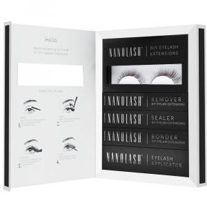 Набор коричневых ресниц INNOCENT Nanolash - ресницы своими руками, 36 пучков