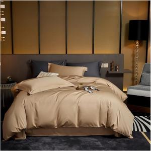 YUSIWOAL Комплект постельного белья из египетского хлопка 1000TC сплошного цвета Color 5