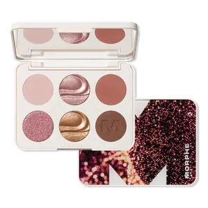 Палитра теней ChromaPlus 6-Pan Eyeshadow Palette Morphe, Outer Spice