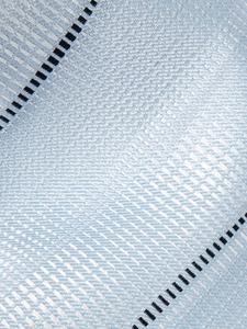 Галстук из полосатого шелка и жаккарда шириной 8,5 см MR P., синий