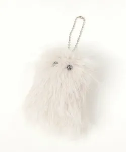 Плюшевый брелок-призрак