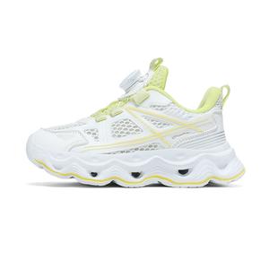 Детские кроссовки для бега с низкой амортизацией, устойчивые к истиранию, дышащие SUPEREDGE, бежевый/желтый