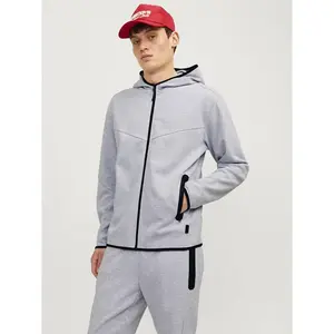 Толстовка Jack & Jones Fusion full zip, серый
