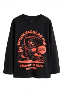 Толстовка на хэллоуин стандартного кроя Next, Black Orange Spooktacular