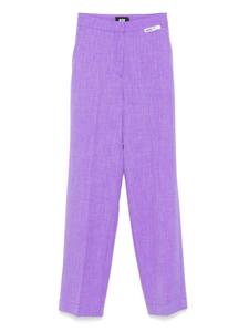 GCDS брюки строгого кроя, фиолетовый