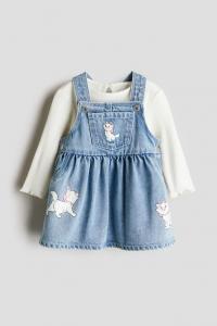 Двойка с рубашкой и платьем H&M, мультиколор