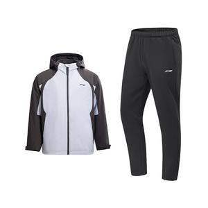 Li Ning Casual Sportswear Men's Li-Ning, черный top+черный pants