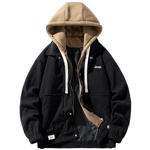 Куртка унисекс Jeep, карамельная [Утепленная и с флисовой подкладкой]