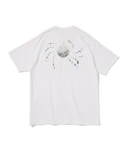 Футболка с принтом «Субботний вечер навсегда», коллаборация Кадзума Огата BEAMS T, белый