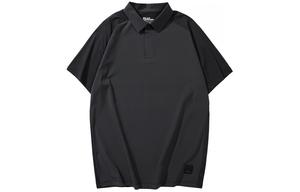 Мужские поло с воротником-поло, умеренный прямой крой JACK WOLFSKIN, темно серый/6350