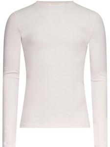 Хлопковый топ с длинными рукавами Ludovic de Saint Sernin, нейтральный