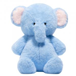Mise Великолепный маленький слон, синие успокаивающие плюшевые куклы слоны высотой 20 см