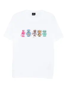 Футболка с принтом робота PS Paul Smith, белый
