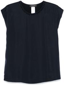 Fabiana Filippi блузка с бисером, синий