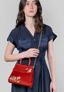 Мини-Сумка-Топ lovebirds Fable England, Rust Red