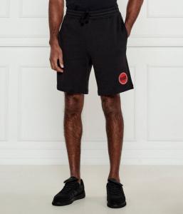 Шорты мужские Hugo свободного кроя трикотажные, черный