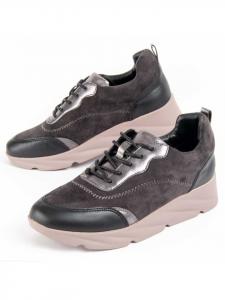 Montevita Серые туфли на шнуровке Liria