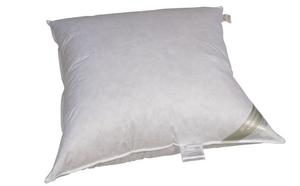 Прочная перьевая подушка Hofmann 80х80 экстра пухлая 1250г Betten Hofmann