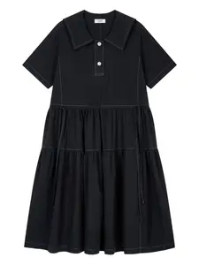 Ярусное платье Studio Tomboy, черный