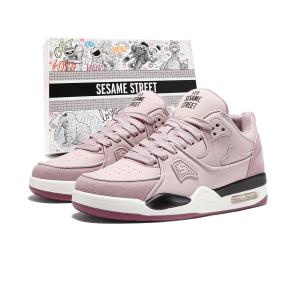 Микрофибра кожа Balance легкие дышащие скейтборд кроссовки Unisex SESAME STREET, frosted розовый