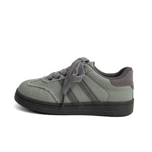 Низкие женские скейтерские кеды City camel, серый