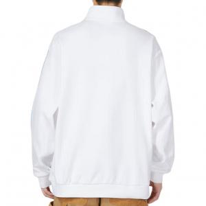 Adidas Neo Однотонный Беговой Фитнес Толстовка с Капюшоном, Белый Зеленый